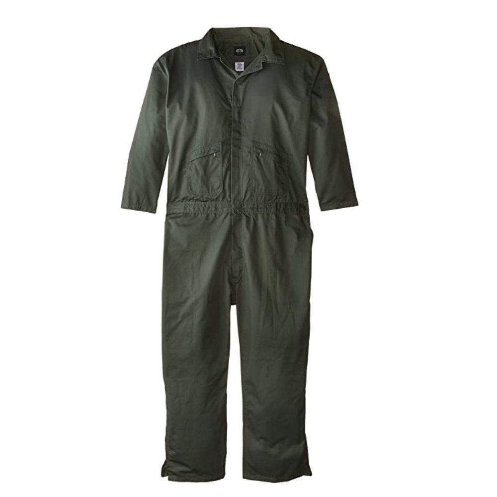 NWT Key Apparel Men Unlined Coverall Green Size Small Short $120 XLT CC044